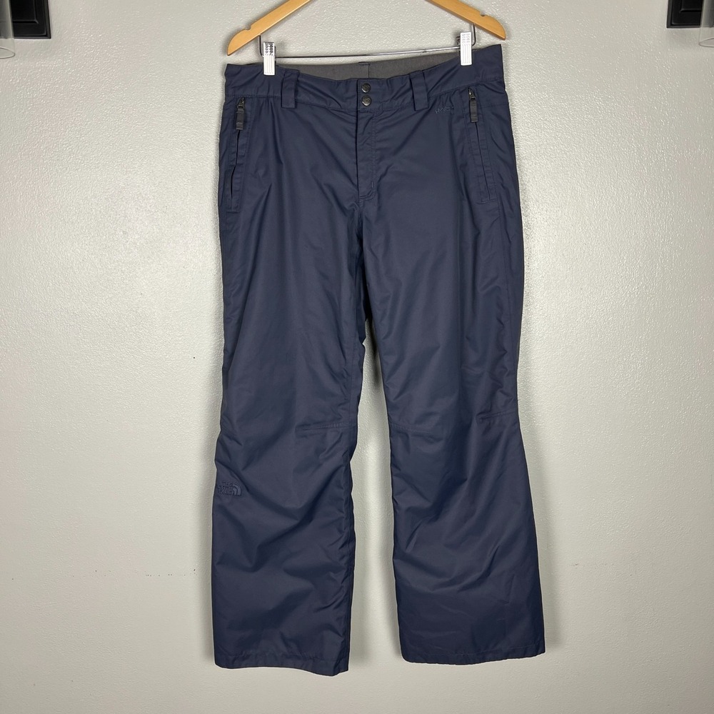 The North Face Snow Pants Womens Large Navy HyVent Insulated Outdoor Snowboard L